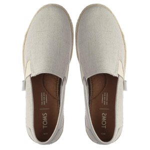 Gray Espadrille Flats