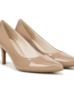 Nude Patent Leather Heels